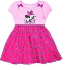 img 2 attached to Disney Minnie Mouse Birthday Clothing for Little Girls