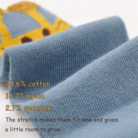 img 1 attached to Милые анимационные хлопчатобумажные носки для детей - Artfasion для девочек и мальчиков.