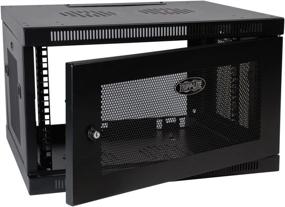 img 3 attached to Tripp Lite 6U Wall Mount Rack Enclosure Server Cabinet: Optimal Space-Saving Solution with 20.5-inch Depth and Switch-Depth (SRW6UDP)