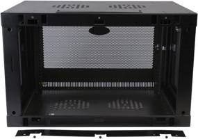 img 1 attached to Tripp Lite 6U Wall Mount Rack Enclosure Server Cabinet: Optimal Space-Saving Solution with 20.5-inch Depth and Switch-Depth (SRW6UDP)