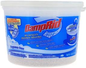 img 4 attached to 🪣 DampRid 4 lb. Hi-Capacity Bucket: Fragrance-Free Moisture Absorber for Fresher, Cleaner Air in Large Spaces