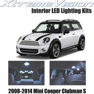 xtremevision clubman 2008 2014 interior installation logo