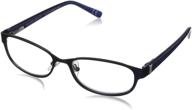 👓 foster grant women's isa round readers: chic eyewear for trendy women logo