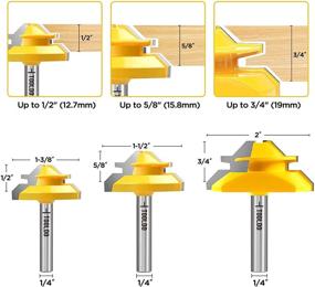 img 3 attached to 🔧 Повышение точности и эффективности с фрезером для деревообрабатывающих стыковых соединений Degree Joint Router Woodworking Toolco