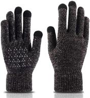men women wool warm gloves men's accessories for gloves & mittens logo