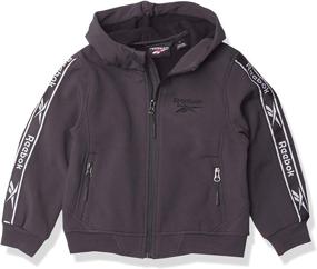 img 3 attached to Reebok Soft Woven Jacket for Boys 14-16 in Jackets & Coats