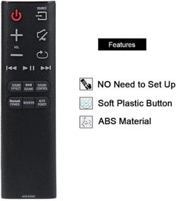 img 1 attached to Gvirtue AH59-02692E AH59-02692F Remote Control: Compatible with Samsung Sound Bar HW-JM6000C, HW-J55, HW-J551, HW-JM35, HW-J450 - Full Control for your Home Theater System