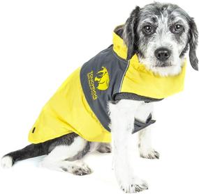 img 3 attached to 🐶 Waterproof 2-in-1 Convertible Dog Jacket with touchdog Lightening-Shield & Blackshark Technology