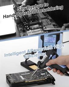 img 2 attached to 🔌 Efficient Electronics Work Made Easy: Anesty Electric Desoldering Temperature Controlled Tool