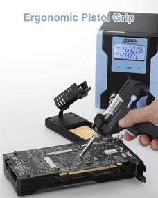 img 1 attached to 🔌 Efficient Electronics Work Made Easy: Anesty Electric Desoldering Temperature Controlled Tool