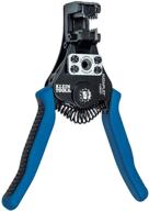 klein tools 11063w heavy duty wire stripper/cutter: automatic tool for 8-20 awg solid & 10-22 awg stranded electrical wire logo