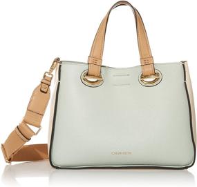 img 4 attached to Calvin Klein Novelty Shopper Celery Women's Handbags & Wallets