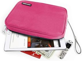 img 3 attached to 🔐 Pink Safe Inside Privacy Pouch: Large Locking Bag with Steel Tether Cable for Extra Security (7.5" x 10.5")