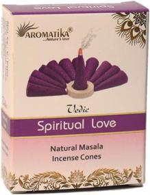 img 3 attached to ARO VATIKA Vedic Assorted Natural Masala Incense Cones: Elevate Your Spiritual Experience with Sandalwood, Rose, 7Chakra, White Sage, Palo Santo, Patchouli, African Musk, Dragons Blood, Lavender, Benzoin, Nag Champa, Spiritual Love