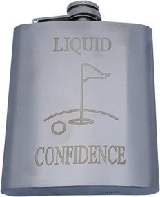 img 2 attached to Golf Flask Gift Set Confidence