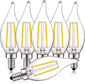 img 4 attached to 🕯️ Efficient and Versatile Candelabra Dimmable Chandelier: Industrial Electrical Filament Equivalent