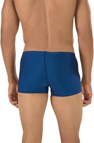 img 3 attached to 🏊 Speedo Men's Swimsuit: Square Leg Endurance+ Solid - Ultimate Performance and Durability