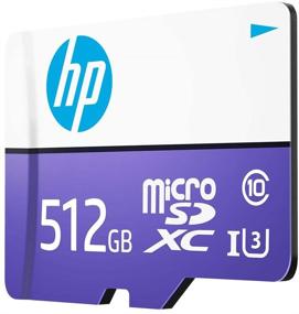 img 2 attached to Высокопроизводительная карта памяти High-Performance HP 512GB mx330 Class 10 U3 microSDXC – Скорость чтения 100 МБ/с, 4K UHD-видео, полноценное HD, UHS-I, Micro SD.