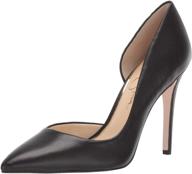 stylish and sophisticated: jessica simpson womens prizma black women's pumps logo