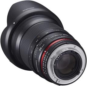 img 1 attached to 📷 Samyang SY35M-C 35mm F1.4 Fixed Lens for Canon Black - High Quality, Versatile Canon Lens with F1.4 Aperture