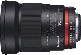 img 3 attached to 📷 Samyang SY35M-C 35mm F1.4 Fixed Lens for Canon Black - High Quality, Versatile Canon Lens with F1.4 Aperture