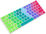 proelife ultra thin silicone keyboard protector cover skin for apple imac magic keyboard &amp computer accessories & peripherals logo