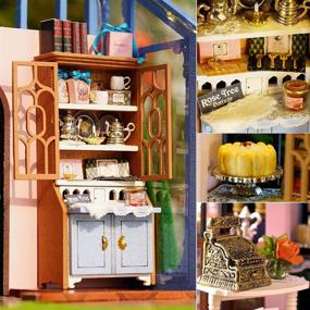 img 1 attached to 🏠 Enhance Imagination with TuKIIE DIY Miniature Dollhouse Furniture Dolls & Accessories