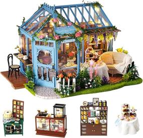 img 4 attached to 🏠 Enhance Imagination with TuKIIE DIY Miniature Dollhouse Furniture Dolls & Accessories