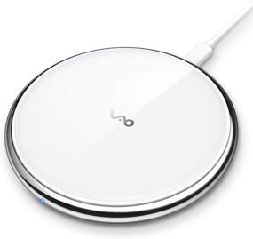 img 4 attached to 🔌 Vebach Aluminum Fast Wireless Charger | Qi Certified Charging Pad for iPhone 12 Pro Max, 12, 12 Mini, SE, 11, 11 Pro Max, XS, XR, 8 | Compatible with Galaxy S20, S10, S9, S8, Note 10, Note 9, and More