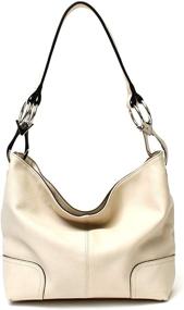 img 3 attached to 👜 Stylish Janin Handbag: Bucket Shoulder Hardware Women's Handbags & Wallets