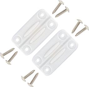 img 4 attached to 🔩 Igloo Cooler Replacement Hinges - Durable and High-Strength Set of 2 Hinges for NeverBreak Coolers