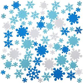 img 2 attached to 💫 Add a Magical Touch to Your Christmas Decor with 500 Pieces of Fresh Style Mini Foam Snowflake Stickers