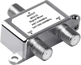 img 4 attached to avedio links SAT/ANT Diplexer: 2-in-1 📡 Водонепроницаемый диплексор для антенны и спутникового телевидения