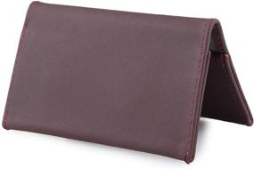 img 3 attached to 👔 Allett Oxblood Leather Business Accessories: Sleek and Sophisticated for Men