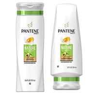 🌿 revitalizing pantene pro-v nature fusion shampoo and conditioner set - 12.6 fl oz and 12 fl oz (2 item pack) logo