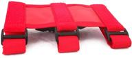 🔧 red rugged ridge 13505.03 ultimate grab handle kit for jeep cj/wrangler/gladiator (55-current) logo