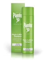 🌱 plantur 39 phyto caffeine shampoo: nourish thin hair and promote natural growth with this women's nourishing formula, enriched with niacin, zinc, and white tea extract logo