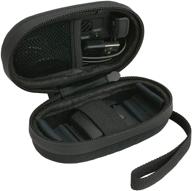 🔒 scosche rhythm zipper case: durable protection for rhythm+ and rhythm 24 in stylish black logo