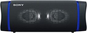 img 3 attached to 🔊 Sony SRSXB33 Дополнительный BASS Беспроводной портативный Bluetooth-динамик (черный) + Полка для мультисцелевого розеточного выхода Knox Gear - Набор мощного аудио
