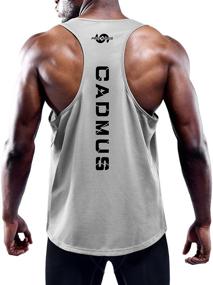 img 1 attached to 🏋️ CADMUS Sleeveless Fitness Running Workout