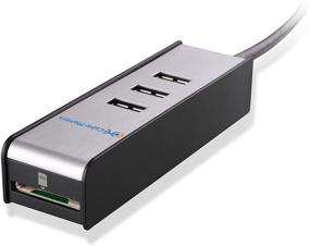 img 2 attached to 🔌 Cable Matters 3-Port USB 3.0 Hub with SD Card Reader, SuperSpeed, Black