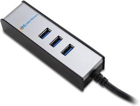 img 1 attached to 🔌 Cable Matters 3-Port USB 3.0 Hub with SD Card Reader, SuperSpeed, Black