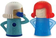 keledz angry mom microwave cleaner with fridge odor absorber - keep your kitchen fresh and clean! (2pcs) logo