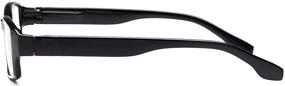 img 2 attached to 👓 ALTEC Vision Spring Hinge Reading Glasses for Men and Women - Set of 4 Pairs, Ideal Readers for Better Vision