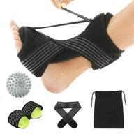 👣 upgraded multi adjustable plantar fasciitis night splint: ankle brace for foot drop, arch pain & achilles tendonitis support - women & men logo