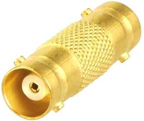 img 1 attached to 🔌 VCE 10-Pack Gold Plated BNC Female to Female Connector Adapter for CCTV Security Cameras