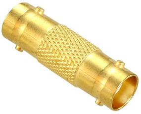 img 3 attached to 🔌 VCE 10-Pack Gold Plated BNC Female to Female Connector Adapter for CCTV Security Cameras