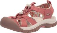 👟 ultimate comfort and support: keen women's venice h2 closed toe water sandal logo