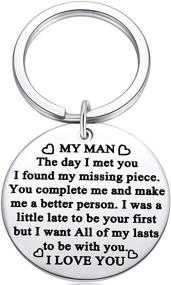 img 4 attached to 💑 Valentines Keychain Boyfriend - Enhance Your Man