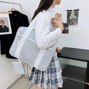 img 1 attached to Japanese School Handbag Shoulder Kawaii Women's Handbags & Wallets and Totes